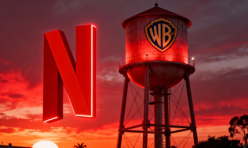 Netflix desembolsa quantia recorde para garantir aquisição da Warner no mercado de streaming.