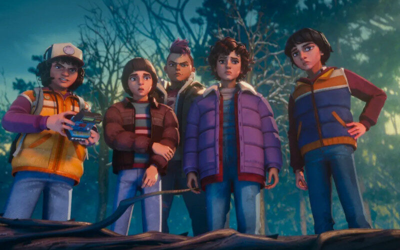 Trailer e data de estreia revelados para nova animação inspirada em “Stranger Things”