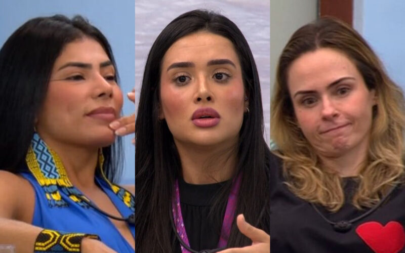 Marciele e Jordana terminam o relacionamento na frente de Ana Paula durante o BBB 26