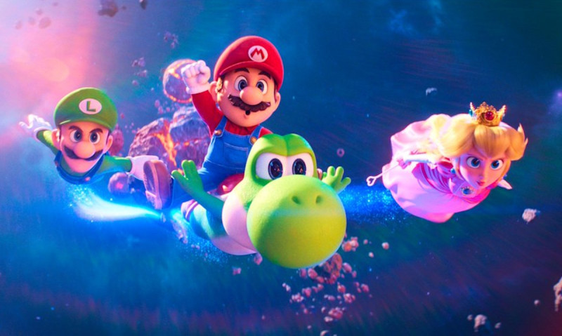 Super Mario Galaxy” conquista o topo das bilheteiras em 2026